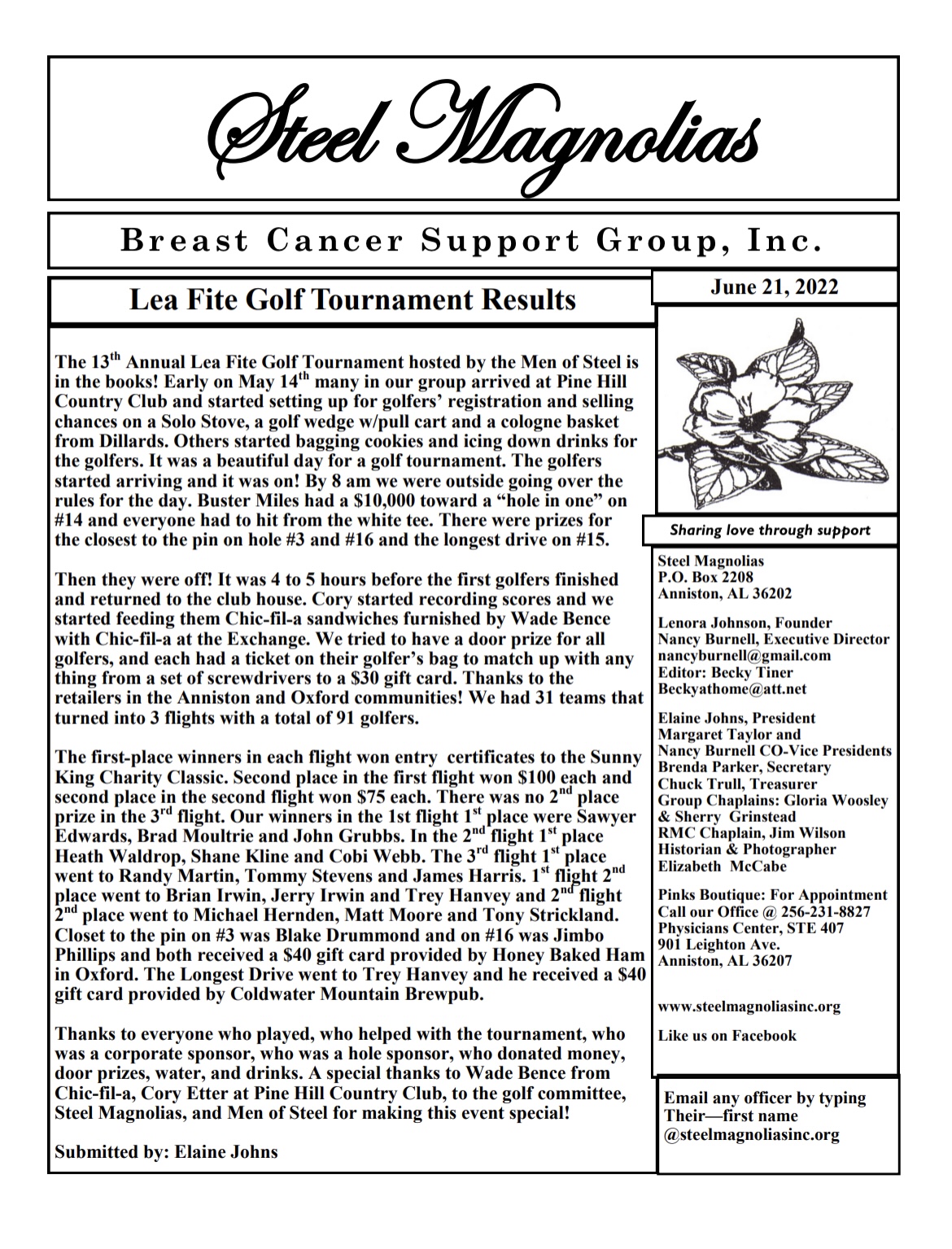 June 2022 Newsletter